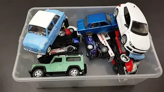 Box full of Various Diecast Model Cars