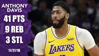 Anthony Davis returns to New Orleans as a Laker, drops 41 vs. Pelicans | 2019-20 NBA Highlights