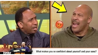 LaVar Ball and Stephen A. Smith Get In A Heated Debate on LeBron, Charles Barkley, And Lonzo | FULL