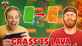 THE GRASS IS LAVA (not a sneak peek)