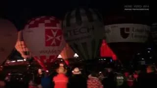 Bristol International Balloon Fiesta 2014 - Nightglows and Fireworks