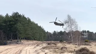 RNLAF Chinook CH-47F - Low Flying 🔊 #chinook #rnlaf