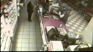 Robber thought they had it in the bag