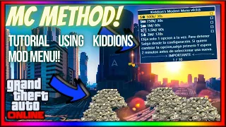 MC Money Method With Kiddion's Modest Menu - GTA5 Online