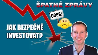 Jak při investování nepodlehnout špatným zprávám