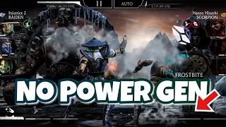 MK Mobile - Sub-Zero’s Frostbite Passive on ANY Character! + Remove opponents Power Generation!