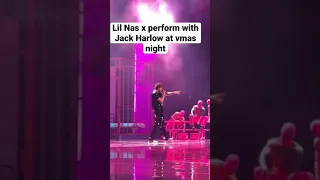Lil nas x perform industry baby with jack Harlow at vmas night #vmas #betawards #shorts #lilnasx
