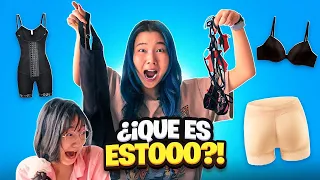 COREANA probando FAJAS levanta C0LA y BUBIS por primera vez