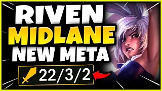 RIVEN MAINS... HOW TO LITERALLY 1V9 AS RIVEN MID! - S12 RIVEN MID GAMEPLAY! (Season 12 Riven Guide)