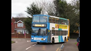 [THRASH] Stagecoach Lincolnshire 18344 AE55DKL on 107 to Gainsborough 20231209