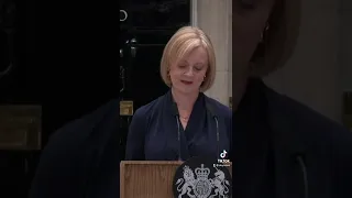 Liz Truss makes first address as PM