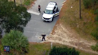 Wanted Florida Man Chased Down by Helicopter, K-9 and Deputies