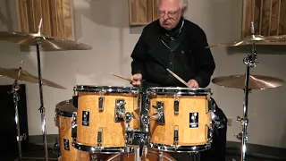 Steve Maxwell Vintage Drums - Sonor Sonorlite 12/13/14/20/12 lug 7.25x14 SD 80s Scandinavian Birch