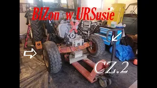 BIZon w URSusie  cz.2 I Regeneracja osi Bizon I Spawanie I Lux robota I Ursus C 360 3P I RMK PL I