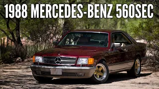 1988 Mercedes-Benz 560 SEC - Drive and Walk Around - Southwest Vintage Motorcars