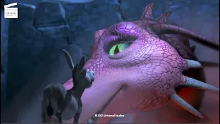 Shrek: Donkey and Dragon meet (HD CLIP)