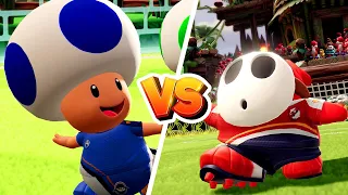 Mario Strikers Battle League - Toad Vs Shy Guy