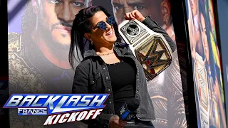 Bayley, Naomi and Tiffany Stratton prepare for battle: WWE Backlash France Kickoff, May 3, 2024