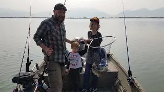 Channel Cats on Utah Lake in August