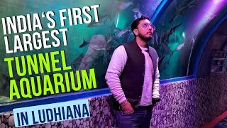 FIRST TIME IN PUNJAB | Largest TUNNEL AQUARIUM in Ludhiana | Mohit Bhandari Vlogs