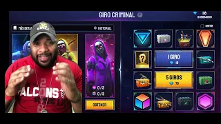 como conseguir el Criminal con pocos giro, truco "definitivo" evento Giro Criminal de Freefire.