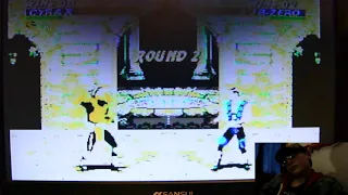 Sub zero and cyrax movelist Mortal Kombat 3 Sega Genesis mk3