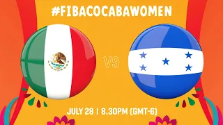 Mexico v Honduras | Full Basketball Game | COCABA Women's Championship  2022