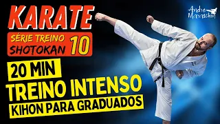 KARATE SHOTOKAN | AULA 10: Kihon de Graduados para evoluir a qualidade técnica