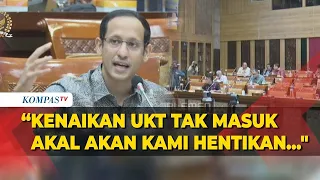 Nadiem Janji Hentikan Kenaikan UKT Tak Masuk Akal  Saya Berkomitmen!