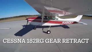 Cessna  182RG gear retract