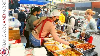 BANGKOK Morning Street Food │ Silom Road 8 AM