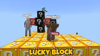 A MINHA ILHA JÁ FOI😞 - MINECRAFT LUCKY BLOCK