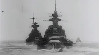 Scharnhorst, Gneisenau and Prinz Eugen fend off RAF attacks in early 1942
