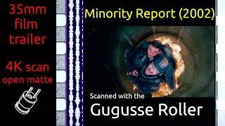 Minority Report (2002) 35mm film trailer, flat open matte, 2160p