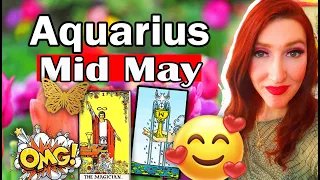 Aquarius  GREAT NEWS! YOU WILL BE SHOCK BY WHAT IS ABOUT TO HAPPEN! MID MAY