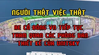 📌Unitsky 290/ Cổ đông Việt Nam tham quan các phòng ban thiết kế của UST