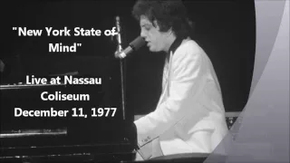 New York State of Mind - Billy Joel Live at Nassau Coliseum (12-11-1977)