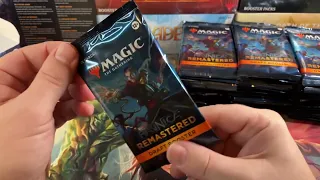 That Was Unexpected. Ravnica Remastered Draft Box Opening Magic The Gathering MTG RVR Unboxing