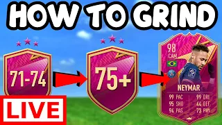 🔴 How To Grind The 75+ x5 Upgrade SBC - Ultimate FUTTIES Neymar & Dembele Crafting