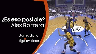 ÁLEX BARRERA y una finalización IMPOSIBLE | Liga Endesa 2019-20