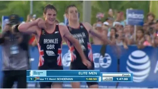 Amazing final WTS Cozumel Brownlee vs Mola | Triathlon