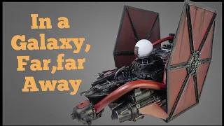 Scratch building a spaceship for my Star Wars dark universe. #scratchbuild #howto