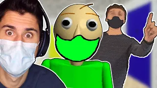 Baldi Is STUCK IN QUARANTINE! | Baldi's Basics