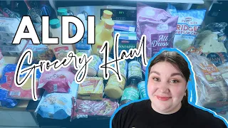 MAKING CHANGES TO MY WEEKLY BUDGET | 1-Week Grocery Haul & Meal Plan | ALDI HAUL APRIL 2024