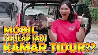 MUDIK KE JOGJA - MOBIL DISULAP JADI KAMAR TIDUR