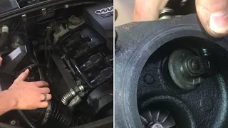 “inspecting wastegate” on turbo WITHOUT removing turbo (a4 audi volkswagen) 2.0t b7