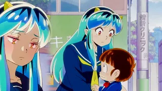 Lum conoce al hijo de Ataru. Urusei Yatsura 2024