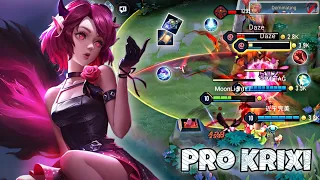 Krixi Mid Lane Pro Gameplay | Best Build | Arena of Valor | Liên Quân mobile