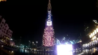 Burj Khalifa Световое шоу