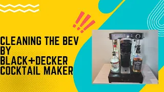 How difficult is it to clean the Bev Black+Decker Cocktail Maker? Let's find out!